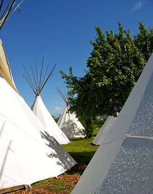 Campground Solms Tipis